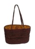 Vietnam handmade fashion rattan shopping bag for women