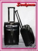 Vintage PU trolley case suitcase