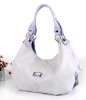Violet colour PU 2012 lady handbags