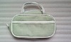 Viridis canvas make up bag with two function pockets inside