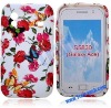 Vivid Flowers Silicone cover skin for samsung galaxy ace s5830