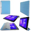Viyate Blue Leather Case For Samsung Galaxy Tab 10.1 P7500 P7510