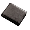 WL-256 Black leather wallet