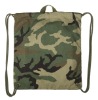 WOODLAND CAMO GYM SACK(bags,backpack,military sack)