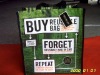 WT-PET-F02 RECYCLED FILMED PET BAG