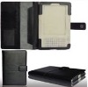Wallet Book style leather case for Amazon Kindle 3