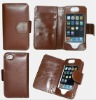 Wallet Leather Case for iphone 4G.