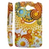 Warm Flowers Design Gel Silicon Cover Skin Case For HTC ChaCha G16