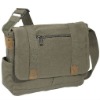 Washed Canvas Laptop Messenger