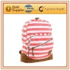 Washed cotton canvas backpack