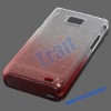 Water Drops Hard Plastic Back Translucence Case for Samsung i9100 Galaxy S2 (Red)