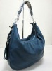 Water Dyed Cow Leather Shoulder Bag