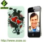 Water transfer printing case for iphone4 with fashional design