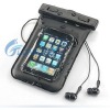 Waterproof Case Bag + Earphone For iPhone With Arm-belt