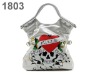 Waterproof beach pu leather bag silver