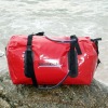 Waterproof duffle bags, high quality ABS Plastic Clip or Velcro Closure design,protect from spray, rain, dirt, sand.