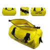 Waterproof duffle bags, high quality ABS Plastic Clip or Velcro Closure design,protect from spray, rain, dirt, sand.