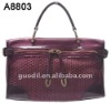 Weave small briefcase 2012 lastest trend PU handbag