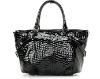 Welcome lady handbag,embossed leather
