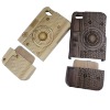 Well Design Eco-friendly wood case cover for iphone 4