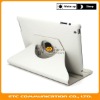 White,360 PU leather Case Cover for iPad 2,Sleep Function with Magnetic,360 Rotating,7Colors,Wholesale,OEM welcome