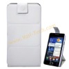 White Brand New Slim Leather Cover Protector For Samsung i9100