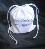 White Cotton Drawer Candle Glass Bag