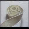 White Cotton webbing belt for bags