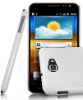 White Deluxe Glossy hard back case cover for Samsung Galaxy Note GT-N7000 i9220