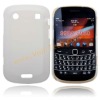 White Frosted Hard Protect Skin Case For Blackberry Bold 9900