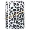 White-Grey Leopard Design Hard Cover Case Shell For Samsung Galaxy SL i9003