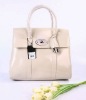 White Iconic Bayswater in Patent Leather Tote Bag Handbag