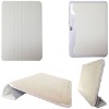 White Leather Adjunct for Samsung Galaxy Tab 8.9 P7300 P7310