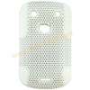 White Mesh Surface With Silicone Inside Cover Protector Case For Blackberry Bold 9900