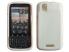 White Mobile Phone Silicone Case For Motorola driod pro A957 XT610 venus