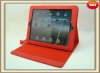 White PU Leather Smart cover Case For Ipad 2 Accessory with sheepskin line