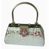 White PU clutch bag and evening bags