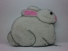 White Rabbit Beaded Coin Purse