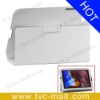 White Stand Leather Case for Samsung Galaxy Tab 7.7 P6800