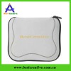 White eco-friendly neoprene laptop sleeve