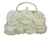 White evening bag/Delicate clutch bag