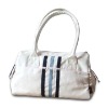 White fashion canvas bag