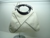 White shoulder PU bag