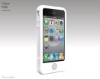 White silicone case for iphone 4g