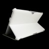 White snake leather case for samsung galaxy tab 10.1