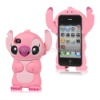 Wholesale 2012 New Cell Phone 3D Stitch Case for iPhone 4 4s,Factory Price