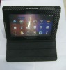 Wholesale Carbon fiber Leather case for BlackBerry playbook