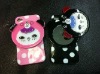 Wholesale Cartoon mirror case for iphone 4G/4S with Perfect retail package
