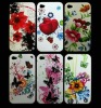 Wholesale Flowers design TPU Soft Case for iphone 4S 4GS/for iphone 4 CDMA with best price