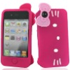 Wholesale For iPhone Hot Pink Silicone Case with low cost